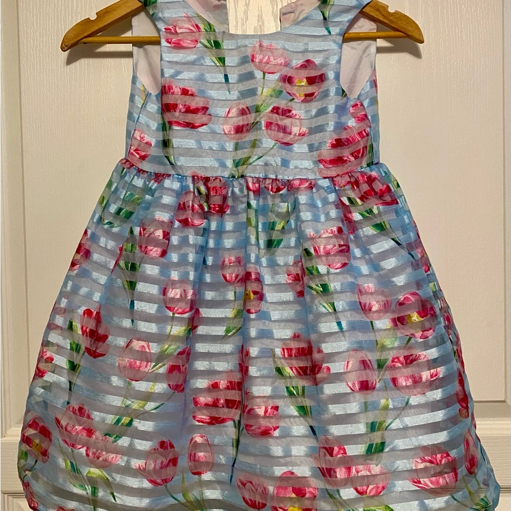 3/ $30Spring/ Easter tulip dress